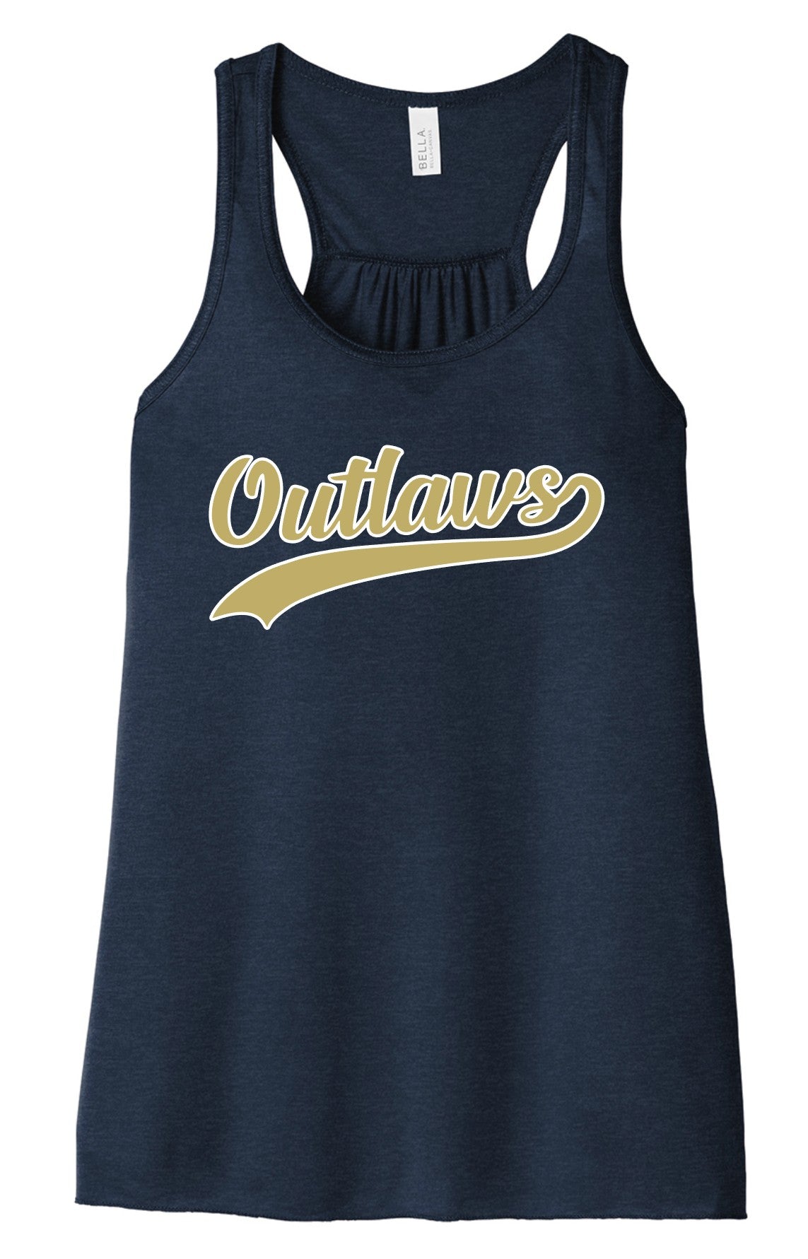 Outlaws Flowy Racerback Tank