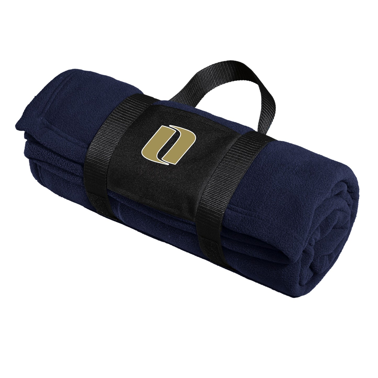 Fleece Blanket with Carrying Strap