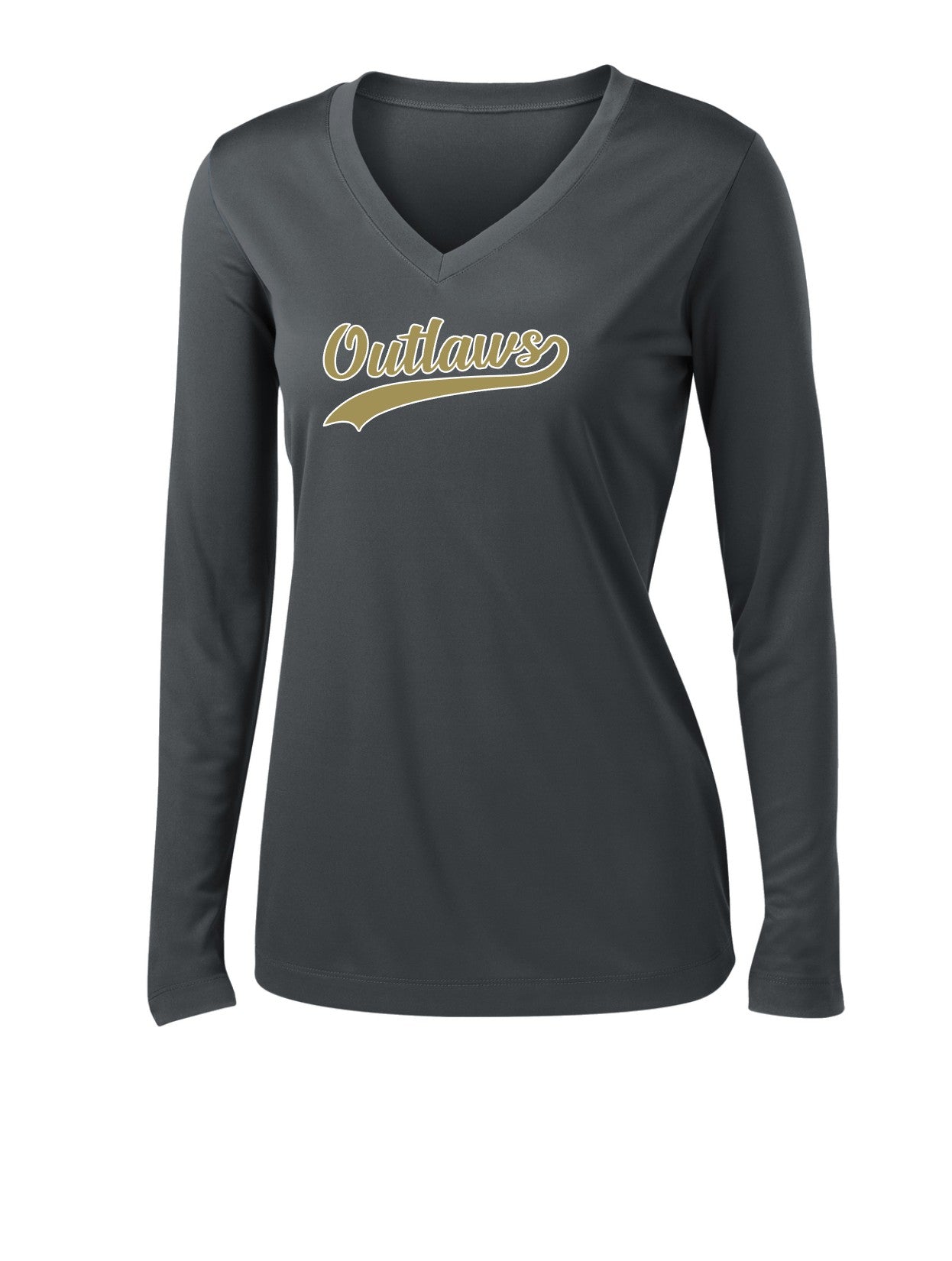 Dri-Fit V-neck Long Sleeve