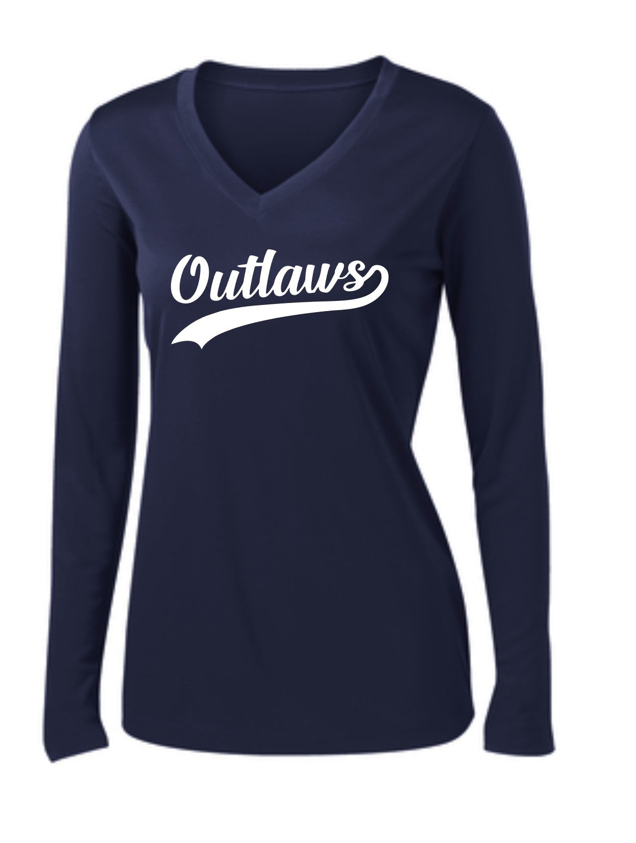 Dri-Fit V-neck Long Sleeve