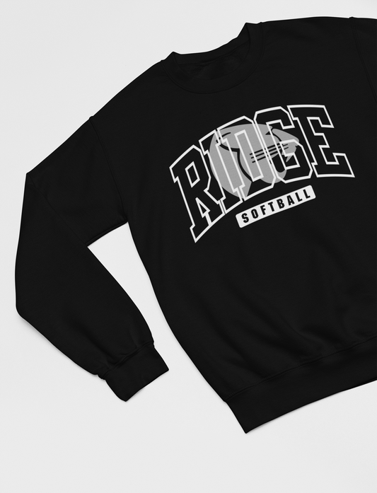 Power Play Collection- Black Sweatshirt