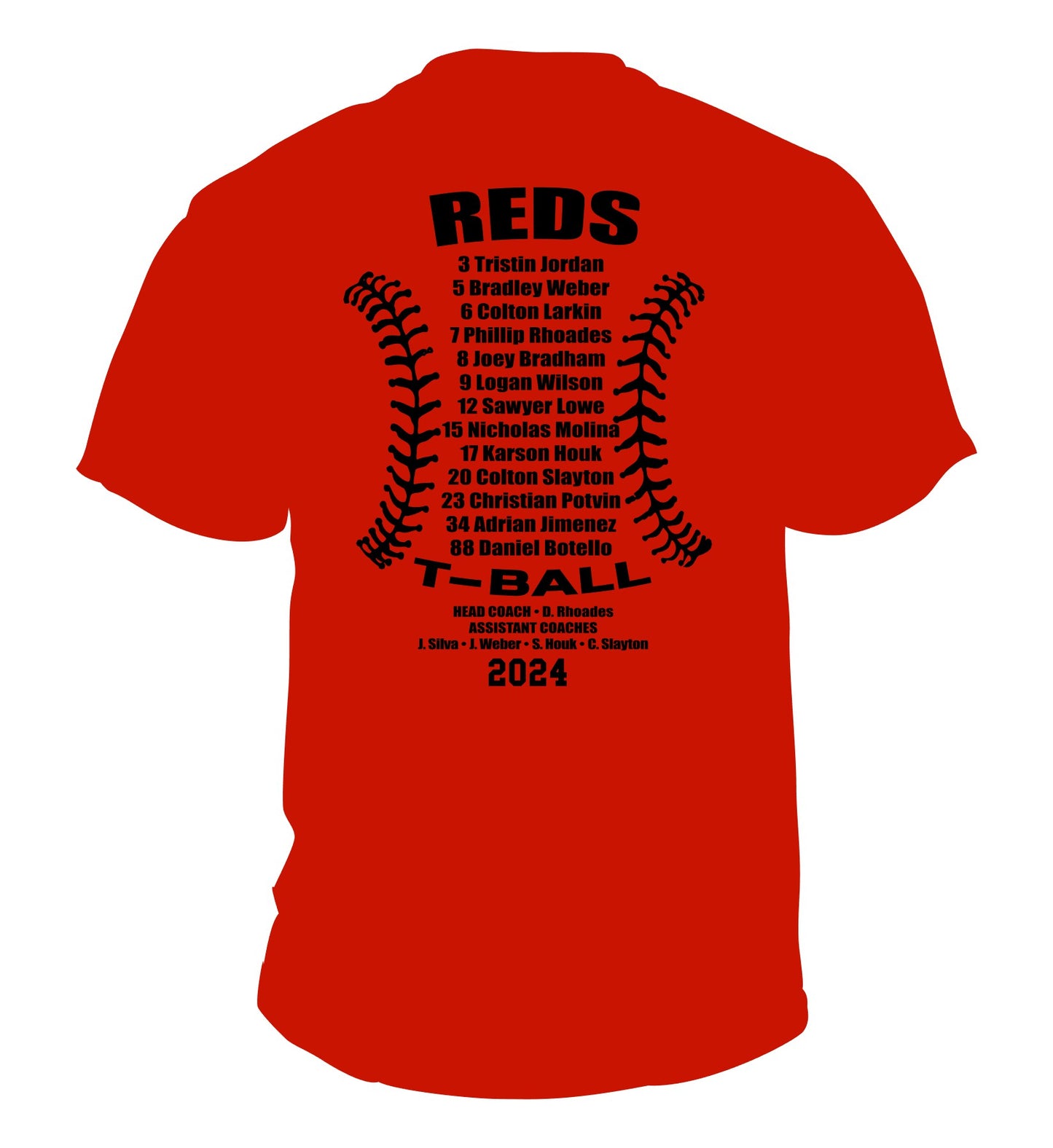 Team Roster T-Shirts