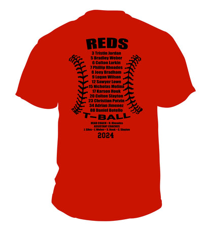 Team Roster T-Shirts