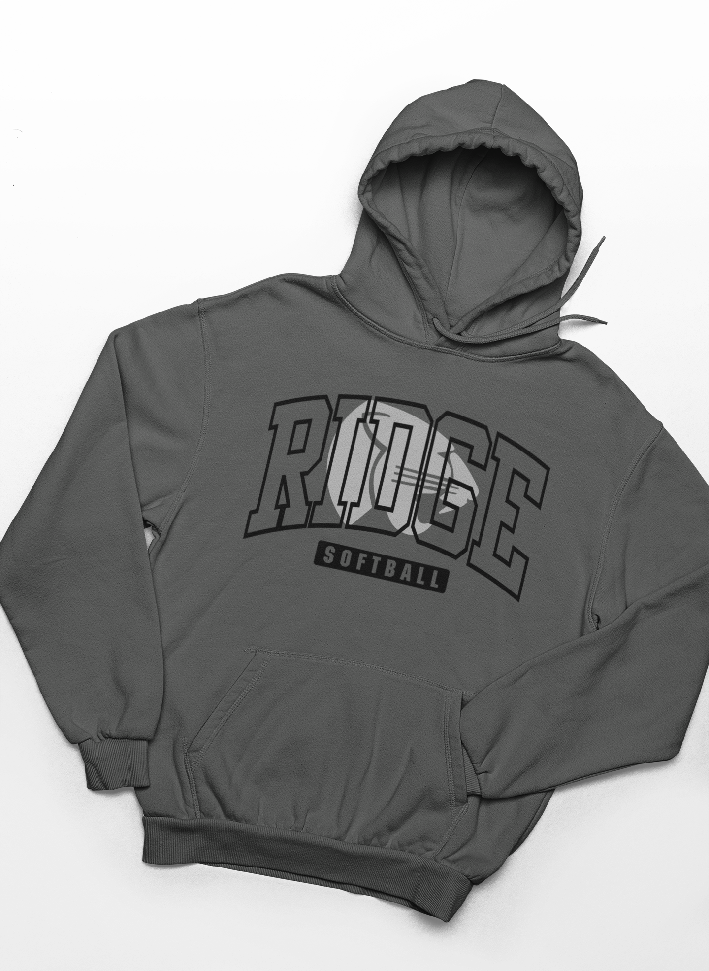 Power Play Collection- Grey Hoodie
