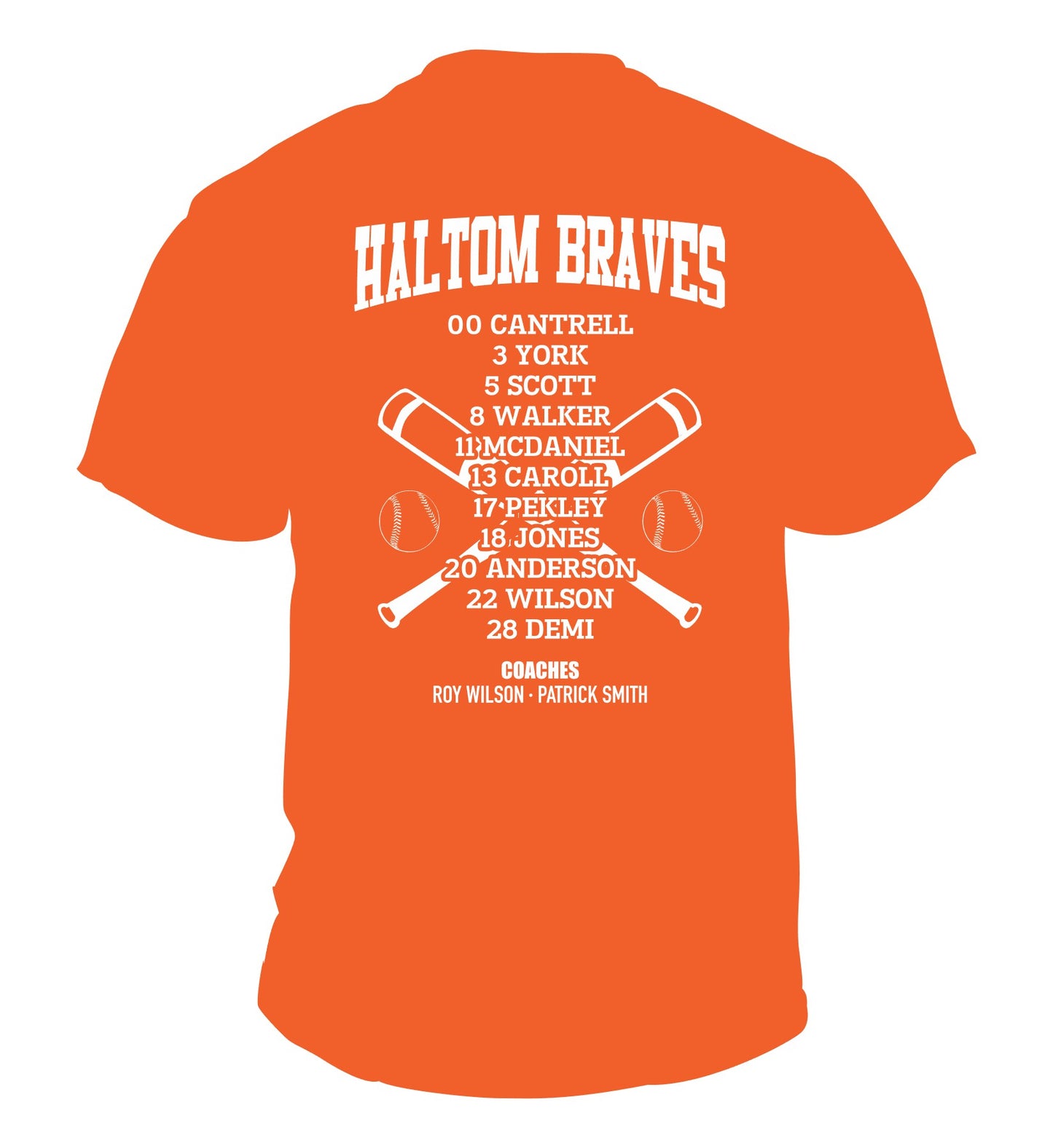 Team Roster T-Shirts