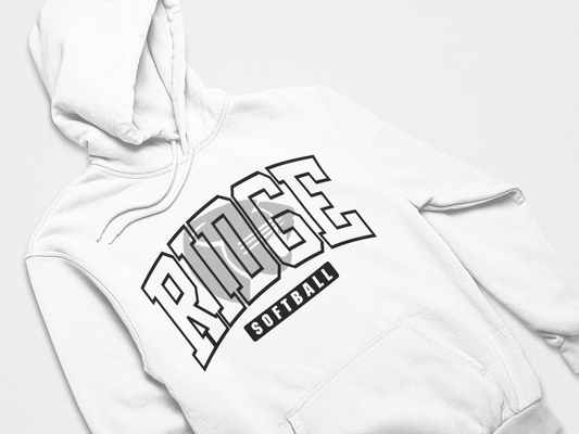 Power Play Collection- White Hoodie
