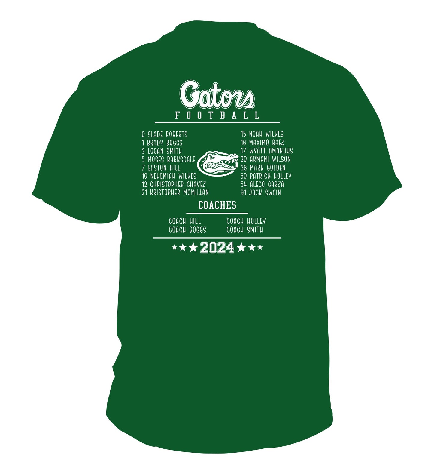 Team Roster T-Shirts