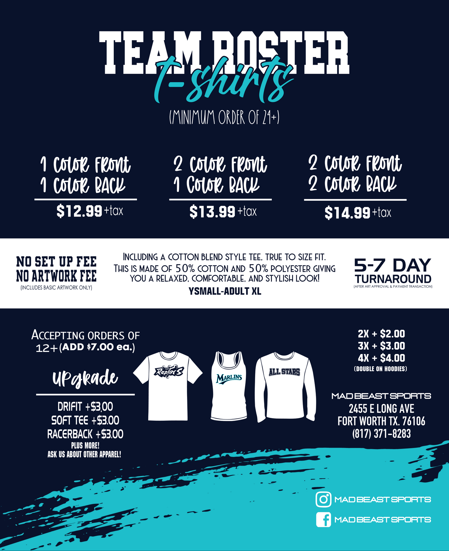 Team Roster T-Shirts